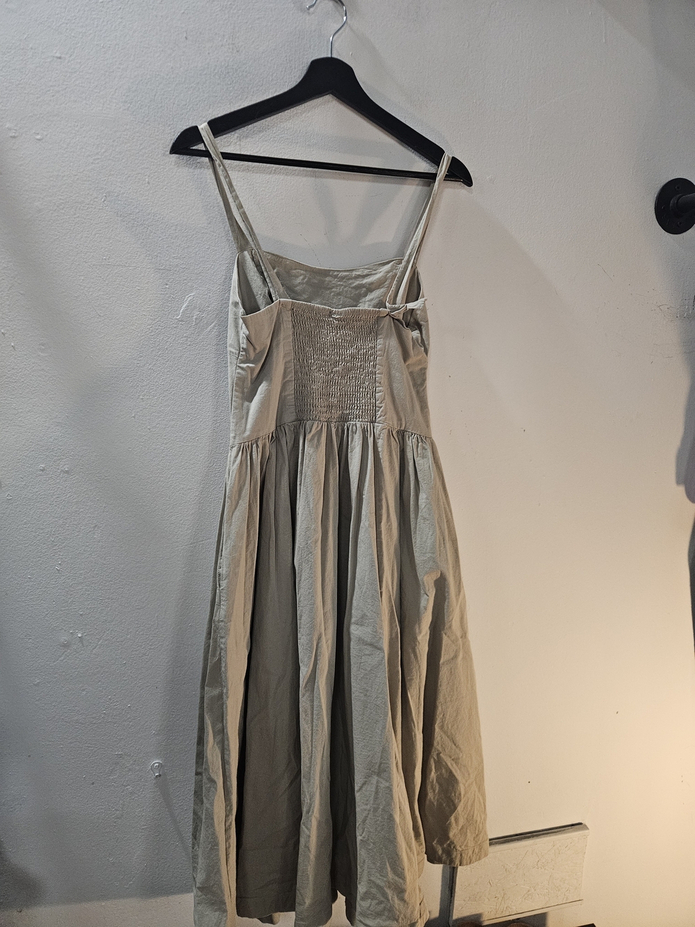 Free People Emilys Low Back Stretch Corset Midi Dress - Picture 3 of 7